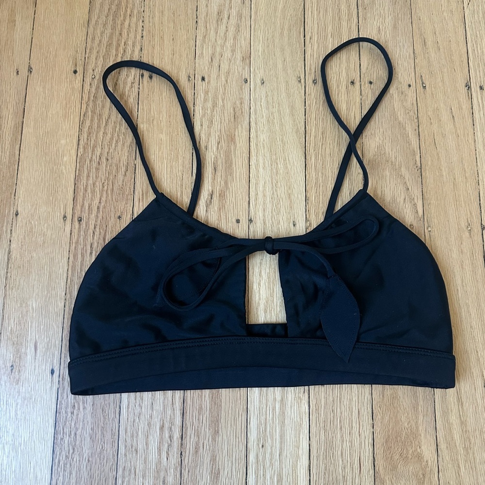 Benoa Swim Black Bikini with Keyhole Detail